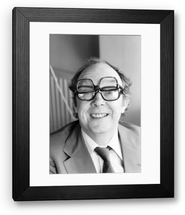 Framed Print : Comedian, Eric Morecambe, pictured at home in Harpenden, Hertfordshire, England Framed Print : Comedian, Eric Morecambe, pictured at home in Harpenden, Hertfordshire, England