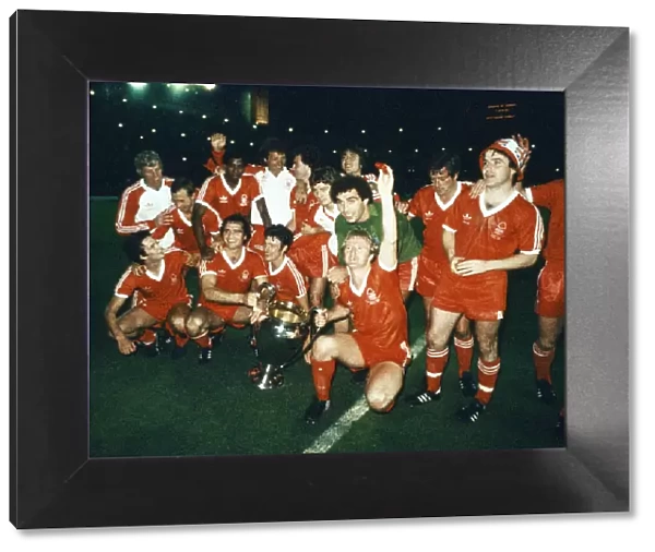 1980 European Cup Final at the Santiagio Bernabeu Stadium in Madrid