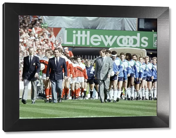 1989 Littlewoods Cup Final at Wembley Stadium Nottingham Forest 3 v Luton Town 1