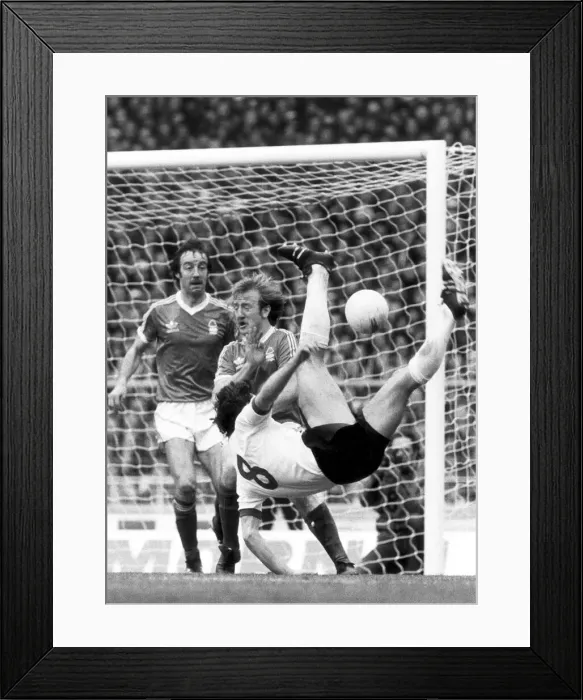 Framed Print : 1978 League Cup Final at Wembley Stadium. Nottingham Forest 0 v Liverpool 0