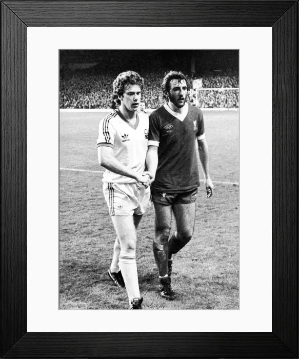 Framed Print : European Cup First Round Second Leg match at Anfield. Liverpool 0 v Nottingham Framed Print : European Cup First Round Second Leg match at Anfield. Liverpool 0 v Nottingham