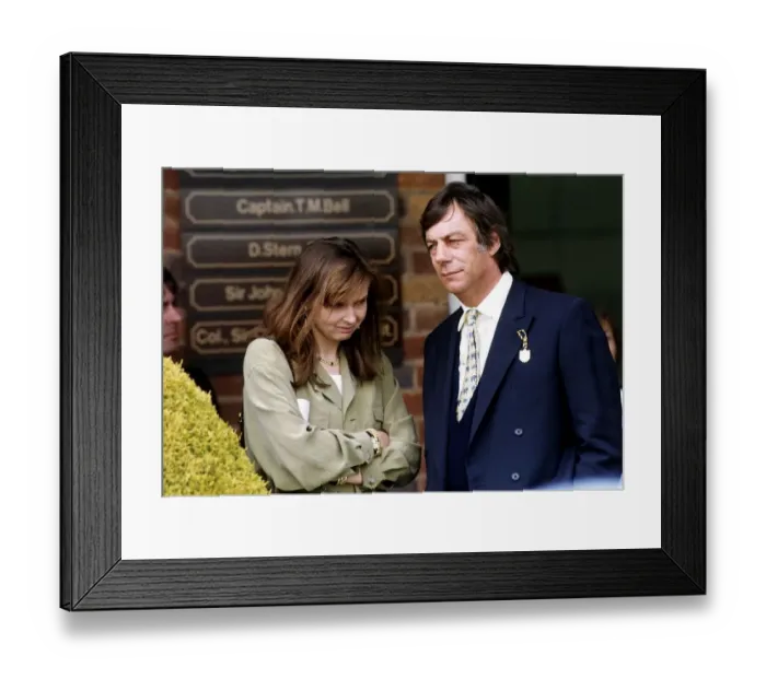 Framed Print : Henry Cecil Horse Racing Trainer Dbase