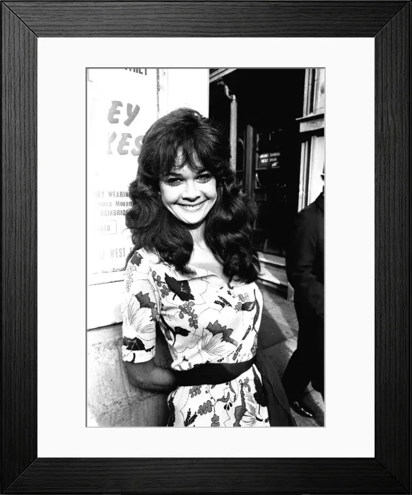 Framed Print : Actress Imogen Hassell pictured at the Theatre Royal in Newcastle appearing in the play