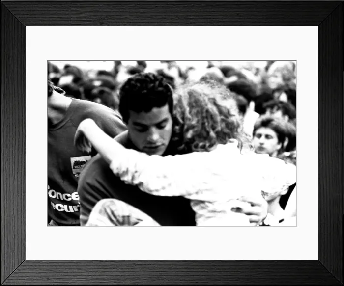 Framed Print : David Bowie performing at Roker Park, Sunderland on 23rd June 1987 in his Glass Spider Framed Print : David Bowie performing at Roker Park, Sunderland on 23rd June 1987 in his Glass Spider