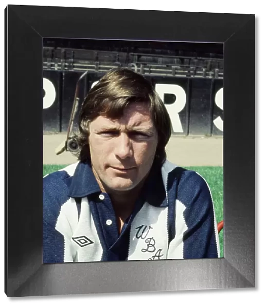 West Bromwich Albion footballer Willie Johnston poses for a portrait during a club