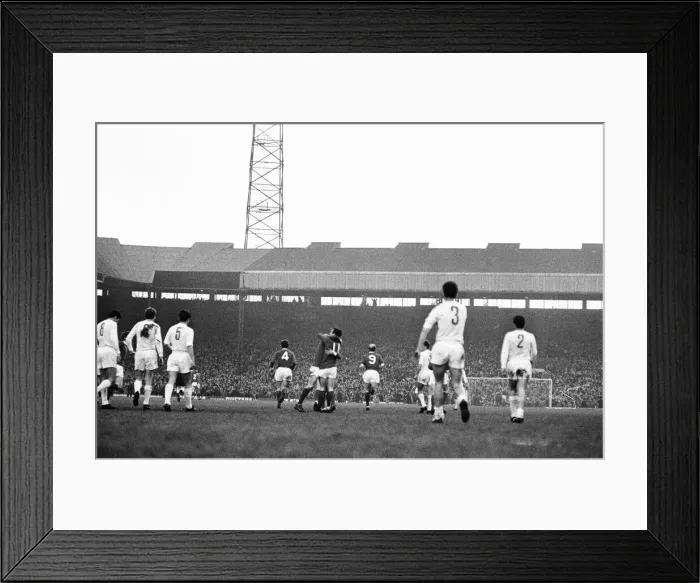 Framed Print : European Champions Cup Semi Final First Leg match at Old Trafford