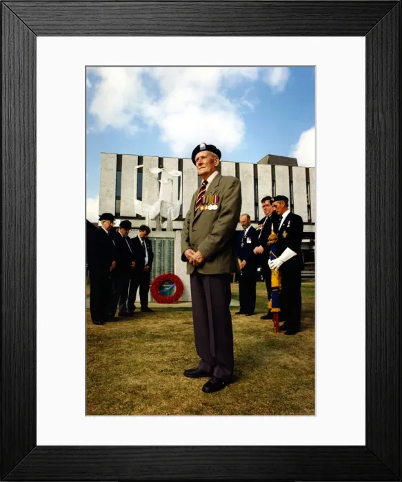 Framed Print : World War Two - Second World War - 50th Anniversary VE Day Celebrations - A generic Framed Print : World War Two - Second World War - 50th Anniversary VE Day Celebrations - A generic
