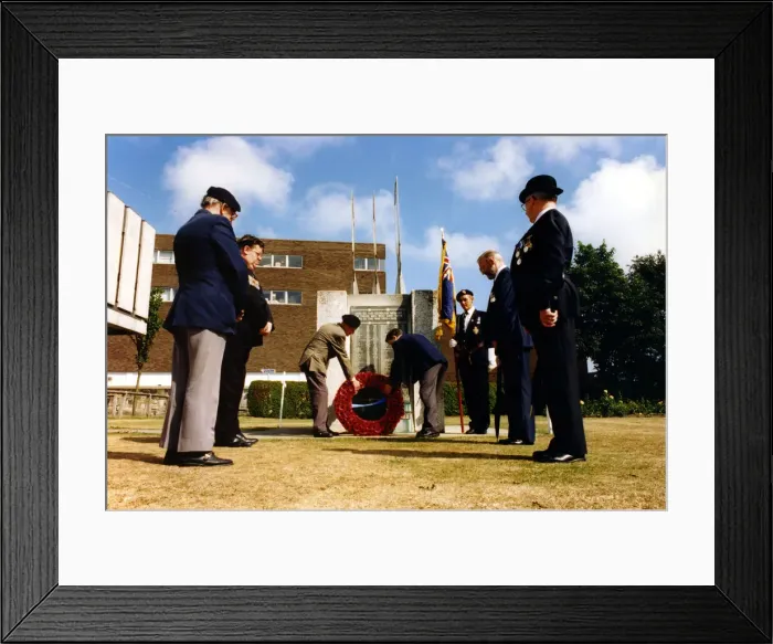 Framed Print : World War Two - Second World War - 50th Anniversary VE Day Celebrations - A generic