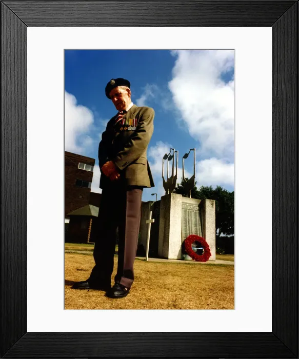 Framed Print : World War Two - Second World War - 50th Anniversary VE Day Celebrations - A generic