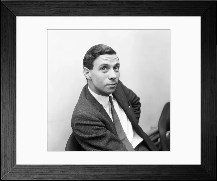 Framed Print : Jim Clark, British Formula One racing driver from Scotland Framed Print : Jim Clark, British Formula One racing driver from Scotland