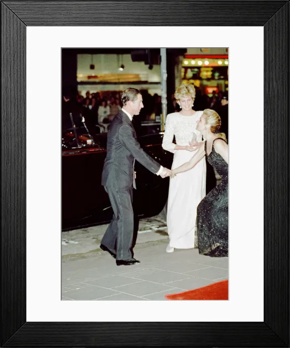 Framed Print : Royal Variety Performance, Dominion Theatre, London, Monday 7th December 1992 Framed Print : Royal Variety Performance, Dominion Theatre, London, Monday 7th December 1992
