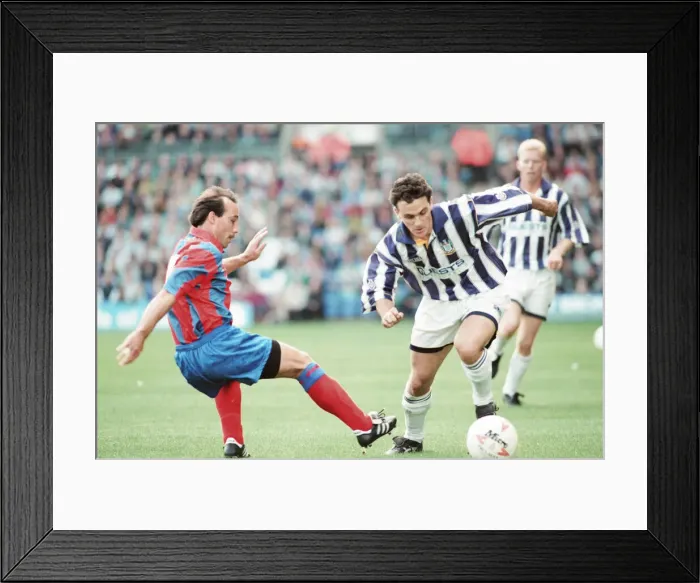 Framed Print : West Bromwich Albion 1-1 Grimsby Town, league match at The Hawthorns