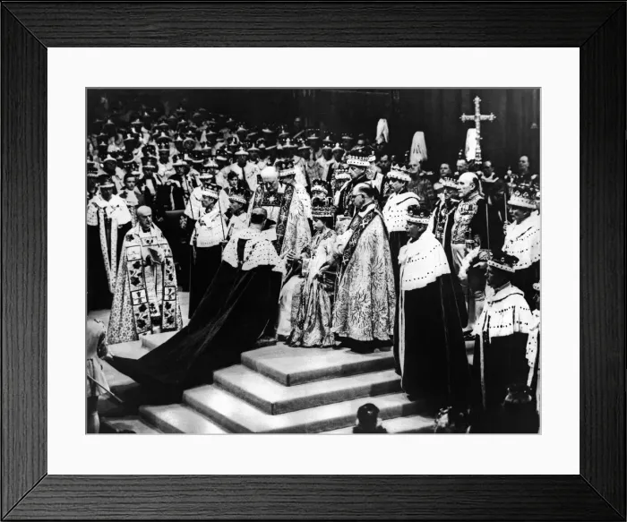 Framed Print : Queen Elizabeth II, Princess Elizabeth - Coronation The Duke of Edinburgh Framed Print : Queen Elizabeth II, Princess Elizabeth - Coronation The Duke of Edinburgh