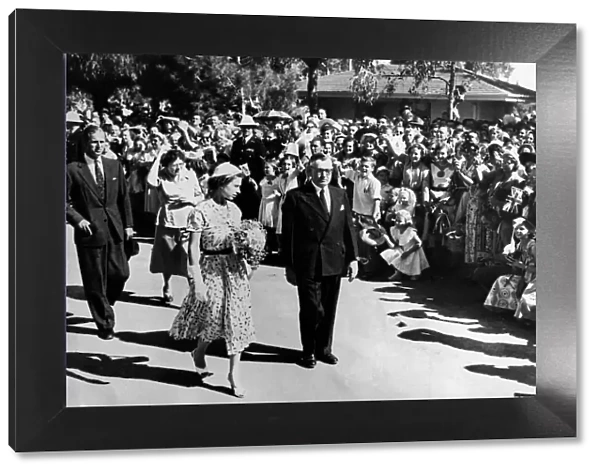 Queen Elizabeth II and Prince Philip visit the fabulous 'Silver City'