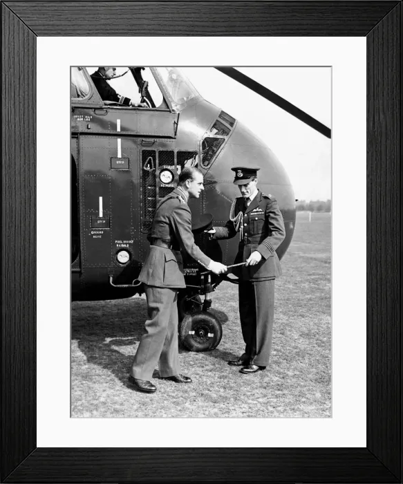 Framed Print : Prince Philip, Duke of Edinburgh, visits the Welsh guards training centre at Pirbright Framed Print : Prince Philip, Duke of Edinburgh, visits the Welsh guards training centre at Pirbright