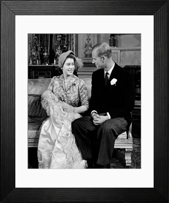 Framed Print : Queen Elizabeth II and Prince Philip, Duke of Edinburgh Framed Print : Queen Elizabeth II and Prince Philip, Duke of Edinburgh