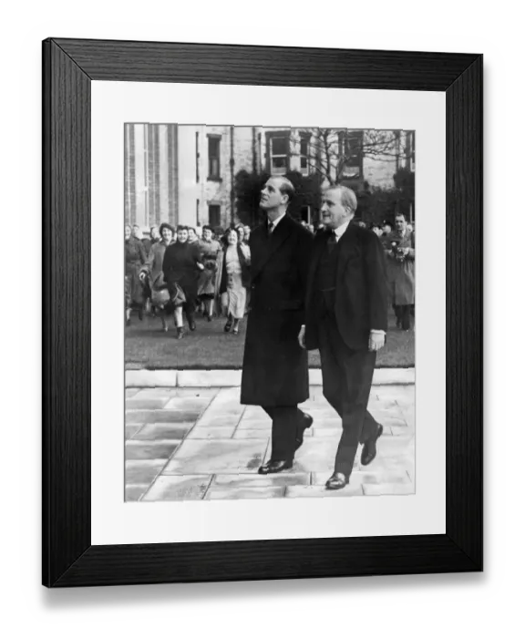 Framed Print : Prince Philip, Duke of Edinburgh, in Newcastle to open the Stephenson Building Framed Print : Prince Philip, Duke of Edinburgh, in Newcastle to open the Stephenson Building