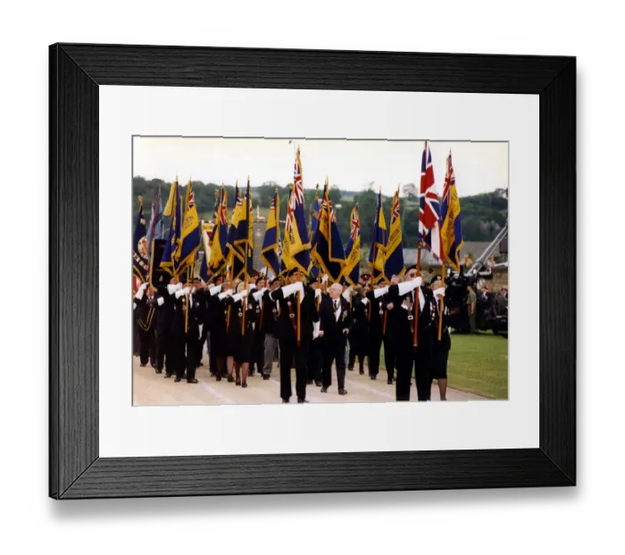 Framed Print : World War Two - Second World War - 50th Anniversary VJ Day Celebrations - British Legion Framed Print : World War Two - Second World War - 50th Anniversary VJ Day Celebrations - British Legion