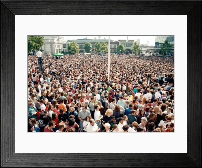 Framed Print : Party in the square, the BRMB Radio Party in the Square at Centenary Square in Birmingham Framed Print : Party in the square, the BRMB Radio Party in the Square at Centenary Square in Birmingham