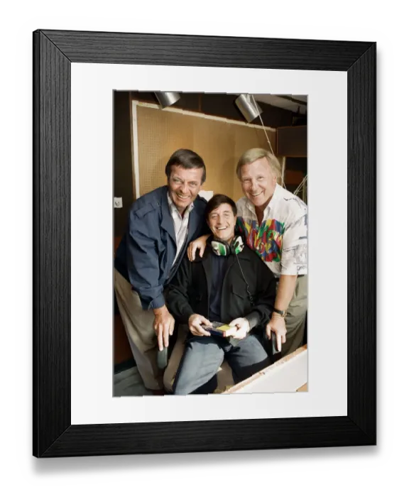 Framed Print : Xtra AM, Tony Blackburn, Tony Prince, David Hamilton, join Xtra AM, Birmingham Framed Print : Xtra AM, Tony Blackburn, Tony Prince, David Hamilton, join Xtra AM, Birmingham