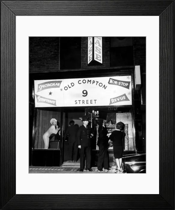 Framed Print : Soho is an area of the City of Westminster and part of the West End of London Framed Print : Soho is an area of the City of Westminster and part of the West End of London