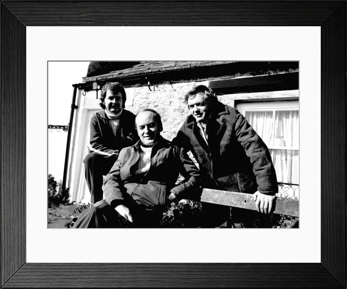 Framed Print : Actors Rodney Bewes and James Bolam of Whatever Happened To The Likely Lads Framed Print : Actors Rodney Bewes and James Bolam of Whatever Happened To The Likely Lads
