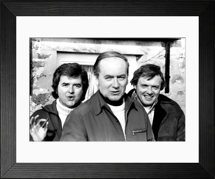 Framed Print : Actors Rodney Bewes and James Bolam of Whatever Happened To The Likely Lads Framed Print : Actors Rodney Bewes and James Bolam of Whatever Happened To The Likely Lads