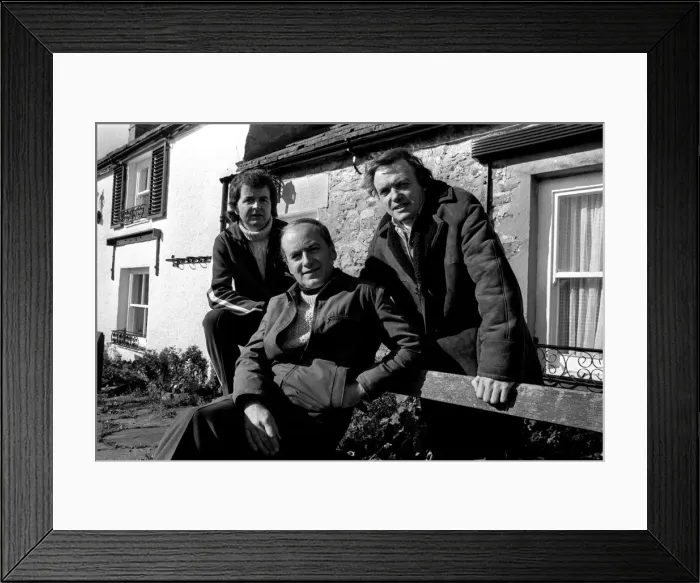 Framed Print : Actors Rodney Bewes and James Bolam of Whatever Happened To The Likely Lads