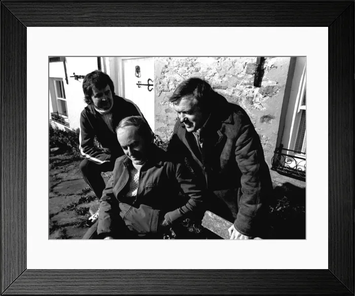 Framed Print : Actors Rodney Bewes and James Bolam of Whatever Happened To The Likely Lads Framed Print : Actors Rodney Bewes and James Bolam of Whatever Happened To The Likely Lads