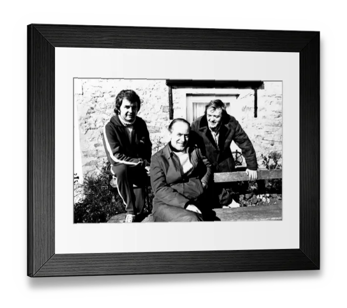 Framed Print : Actors Rodney Bewes and James Bolam of Whatever Happened To The Likely Lads Framed Print : Actors Rodney Bewes and James Bolam of Whatever Happened To The Likely Lads