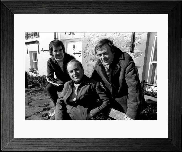 Framed Print : Actors Rodney Bewes and James Bolam of Whatever Happened To The Likely Lads Framed Print : Actors Rodney Bewes and James Bolam of Whatever Happened To The Likely Lads