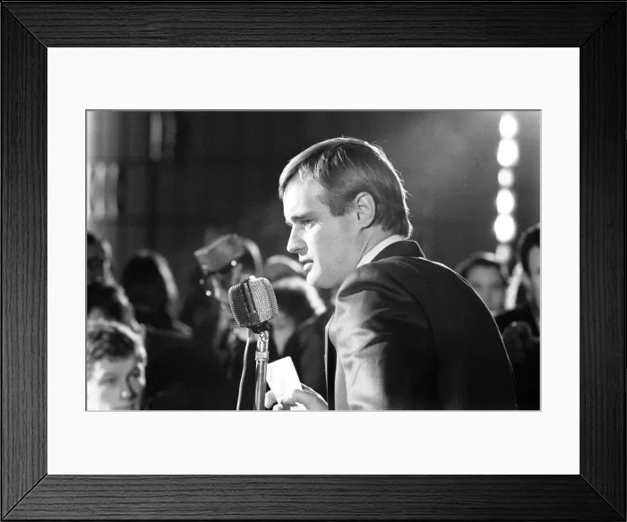Framed Print : David McCallum, actor who plays the role of secret agent Illya Kuryakin in NBC show Framed Print : David McCallum, actor who plays the role of secret agent Illya Kuryakin in NBC show