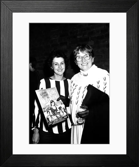 Framed Print : Writer Catherine Cookson attends the opening night of the stage version of her book Katie Framed Print : Writer Catherine Cookson attends the opening night of the stage version of her book Katie
