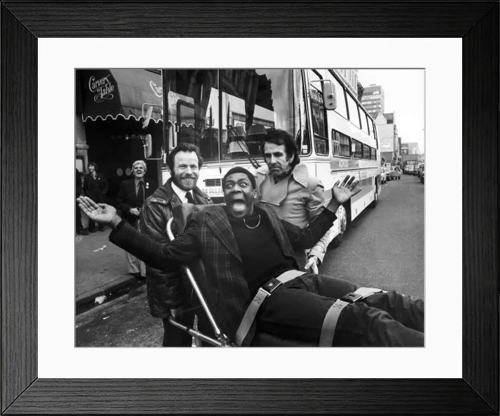 Framed Print : Photo-call to launch the Across Charity, Ambulance Mark V, the West Midlands 80 Framed Print : Photo-call to launch the Across Charity, Ambulance Mark V, the West Midlands 80