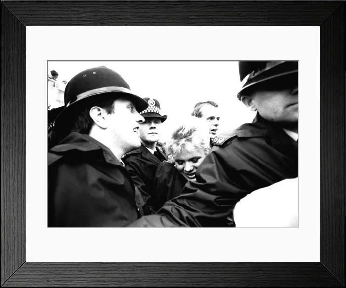 Framed Print : Eastenders stars Tom Watt and Letitia Dean, aka Lofty and Sharon Framed Print : Eastenders stars Tom Watt and Letitia Dean, aka Lofty and Sharon