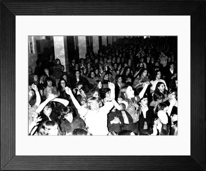 Framed Print : Glam rock band Slade perform in concert at Newcastle City Hall 4 November 1972 Framed Print : Glam rock band Slade perform in concert at Newcastle City Hall 4 November 1972