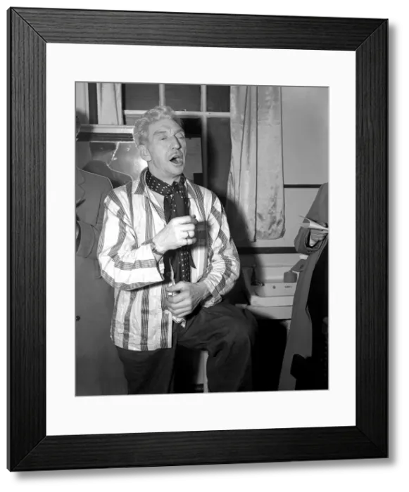 Framed Print : Frank Randle Comedian November 1953