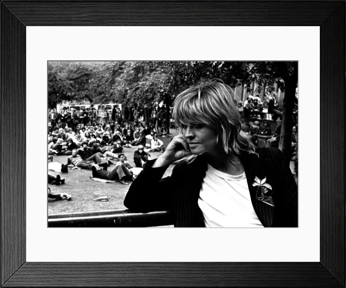 Framed Print : Actress Julie Christie attends a Stop the War Games Rally at Eldon Square in Newcastle 13 Framed Print : Actress Julie Christie attends a Stop the War Games Rally at Eldon Square in Newcastle 13