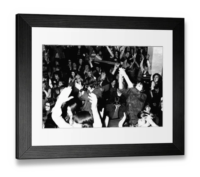 Framed Print : Glam rock band Slade perform in concert at Newcastle City Hall 4 November 1972 Framed Print : Glam rock band Slade perform in concert at Newcastle City Hall 4 November 1972