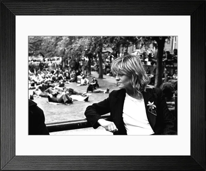 Framed Print : Actress Julie Christie attends a Stop the War Games Rally at Eldon Square in Newcastle 13 Framed Print : Actress Julie Christie attends a Stop the War Games Rally at Eldon Square in Newcastle 13