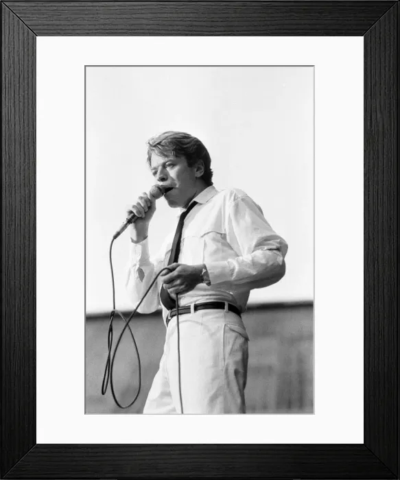Framed Print : Duran Duran in Concert at Villa Park, Birmingham, Saturday 23rd July 1983 Framed Print : Duran Duran in Concert at Villa Park, Birmingham, Saturday 23rd July 1983