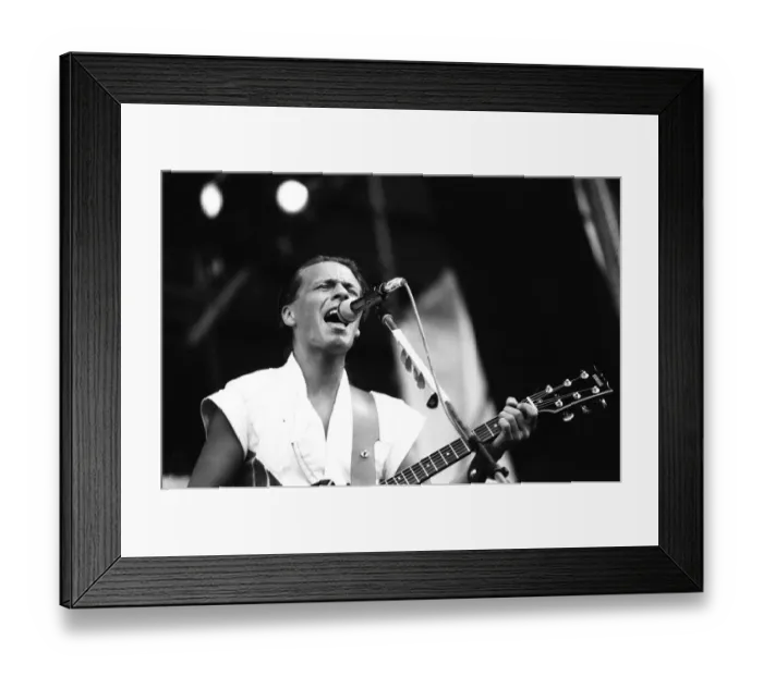 Framed Print : Duran Duran in Concert at Villa Park, Birmingham, Saturday 23rd July 1983 Framed Print : Duran Duran in Concert at Villa Park, Birmingham, Saturday 23rd July 1983