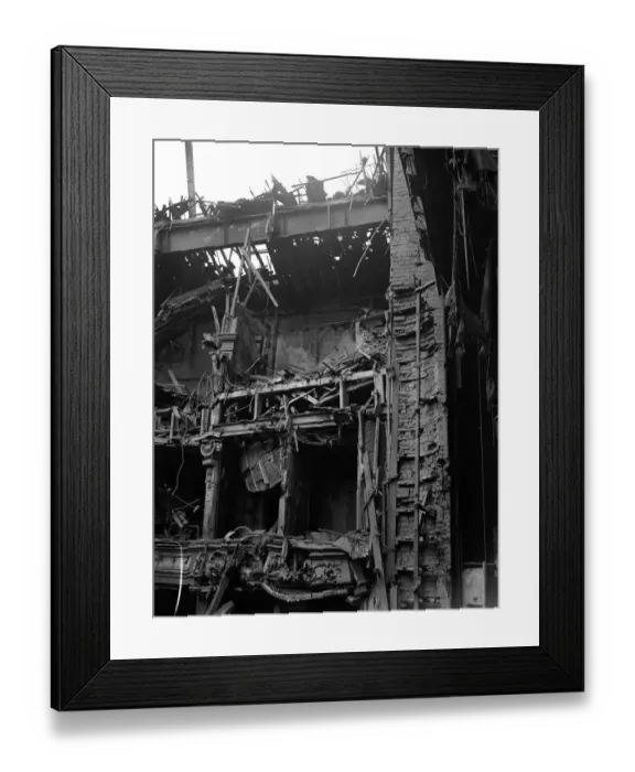 Framed Print : Air raids on Birmingham on the nights of 9th and 10th April 1941 Framed Print : Air raids on Birmingham on the nights of 9th and 10th April 1941
