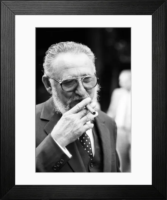 Framed Print : Ramon Castro, brother of the famous Fidel Castro (who was at the time President of Cuba) Framed Print : Ramon Castro, brother of the famous Fidel Castro (who was at the time President of Cuba)