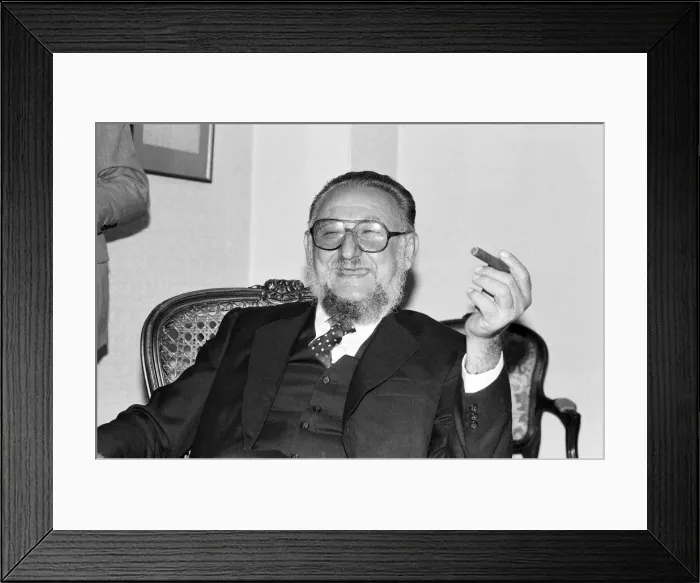 Framed Print : Ramon Castro, brother of the famous Fidel Castro (who was at the time President of Cuba) Framed Print : Ramon Castro, brother of the famous Fidel Castro (who was at the time President of Cuba)