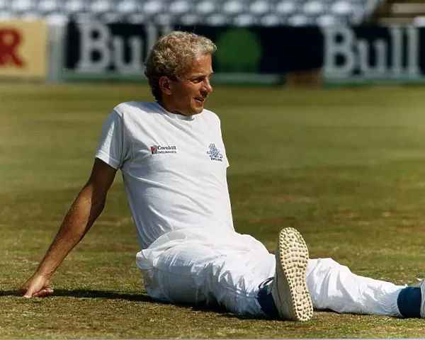 David Gower former cricketer for Hampshire County Cricket Club, August 1990