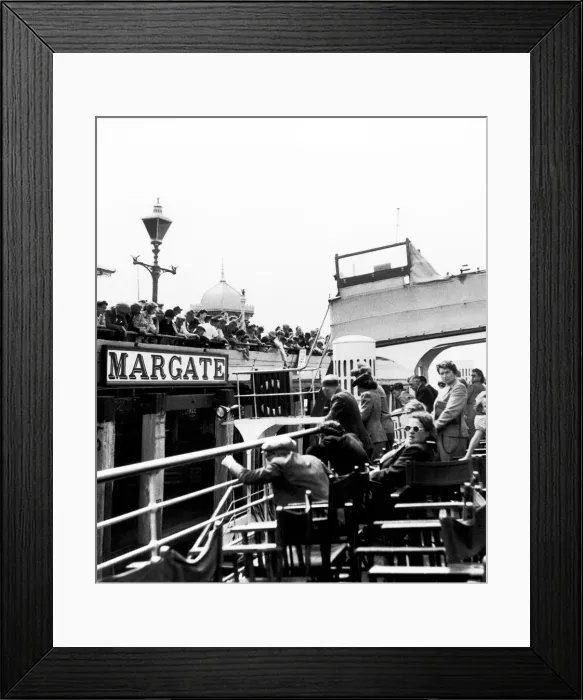 Framed Print : The British People are traditionally a sea-fairing race, and Londoners are no exception