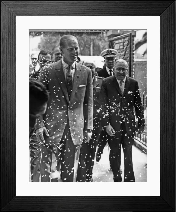 Framed Print : When Prince Philip visited a Charreada (Rodeo of Amateur Mexican riders Framed Print : When Prince Philip visited a Charreada (Rodeo of Amateur Mexican riders