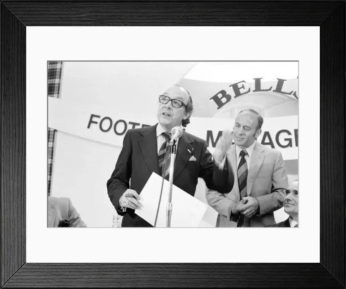 Framed Print : Ron Saunders, Aston Villa FC Manager, Football Manager of the Year 1975 Framed Print : Ron Saunders, Aston Villa FC Manager, Football Manager of the Year 1975