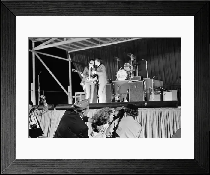 Framed Print : The Beatles First American Tour 19th August to 20th September 1964